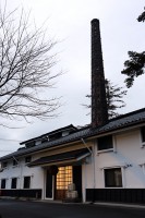 早朝の酒蔵