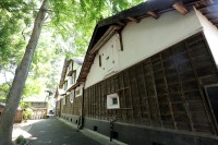 新緑に包まれた酒造蔵