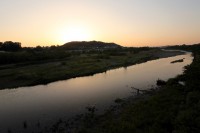 多摩川夕景