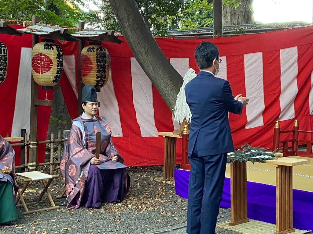 2021年酒造安全祈願祭 大國魂神社