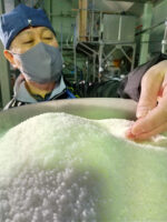 大吟醸の洗米