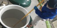 純米大吟醸～もろみの櫂入れ