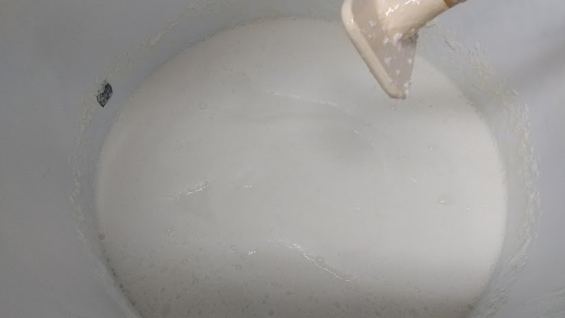 自家培養酵母の酒母(酛)仕込３